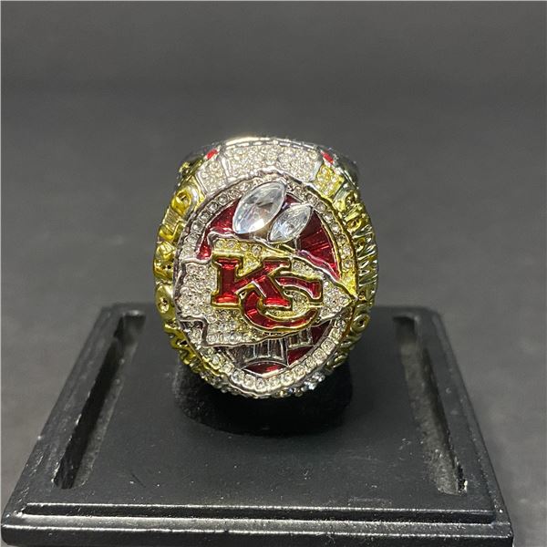 KANSAS CITY CHIEFS 2019 NFL SUPERBOWL CHAMPIONSHIP REPLICA RING