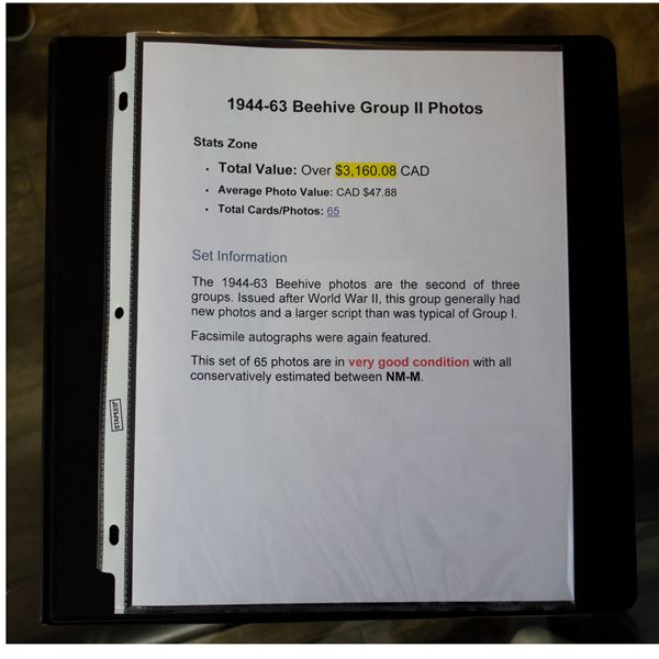 1944-63 Beehive Group II Photos(B1)