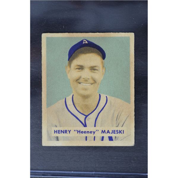 1949 Bowman #127B Hank Majeski Print