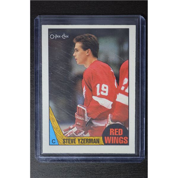 1987-88 O-Pee-Chee #56 Steve Yzerman