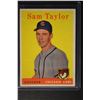 Image 1 : 1958 Topps #281 Sammy Taylor RC