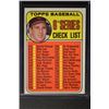 Image 1 : 1969 Topps #504 Checklist 6/Brooks Robinson