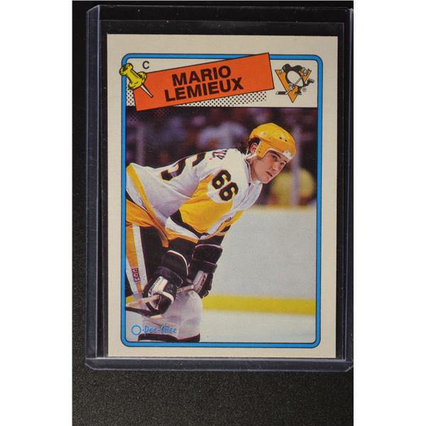 1988-89 O-Pee-Chee #1 Mario Lemieux