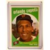 Image 1 : 1959 Topps #390 Orlando Cepeda