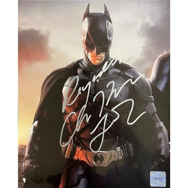 Signed Dark Knight (Batman Photo)