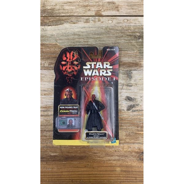 Signed Star Wars Darth Maul Action Figure