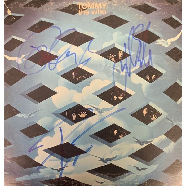 Signed The Who Tommy  Album Cover