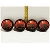 Image 2 : LOT OF 4 2002 TEAM CANADA HOCKEY PUCK MCDONALDS