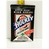 Image 1 : 1990-91 UPPER DECK NHL HOCKEY HIGH SERIES PACK..