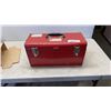 Image 1 : RED TOOLBOX WITH CONTENTS