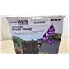 Image 2 : LITTLE GIANT SUBMERSIBLE POND PUMP 3500GPH