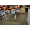 Image 2 : NEW MDOERN L SHAPE DESK WITH DRAWERS, OPEN SHELF STORAGE, THICK WOOD TOPS
