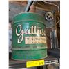 Image 2 : GATTUSO - Vegetable oil tin 1950's