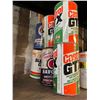 Image 2 : 6 Valvoline, Chevron tins empty