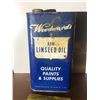 Image 1 : Woodwards raw linseed oil tin