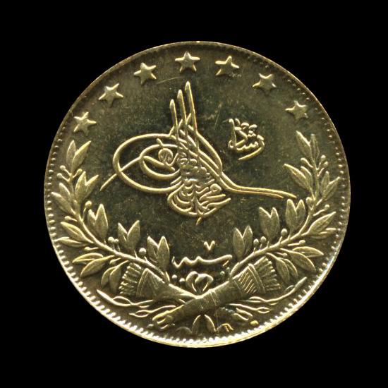 1915 Turkey 100 Kurush Gold Coin INVEST (COI032)