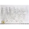 Image 1 : FLAT OF MATCHING PATTERN GLASSWARE