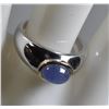 Image 1 : SILVER TANZANITE (1.7CT) RING SIZE 6.75