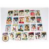 Image 1 : 11)  LOT OF 24 OPC 1976/77 HOCKEY TRADING CARDS.