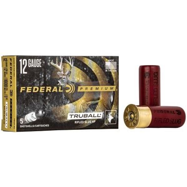 FED PRM 12GA 2.75" RIFLED SLUG - 5 Rds