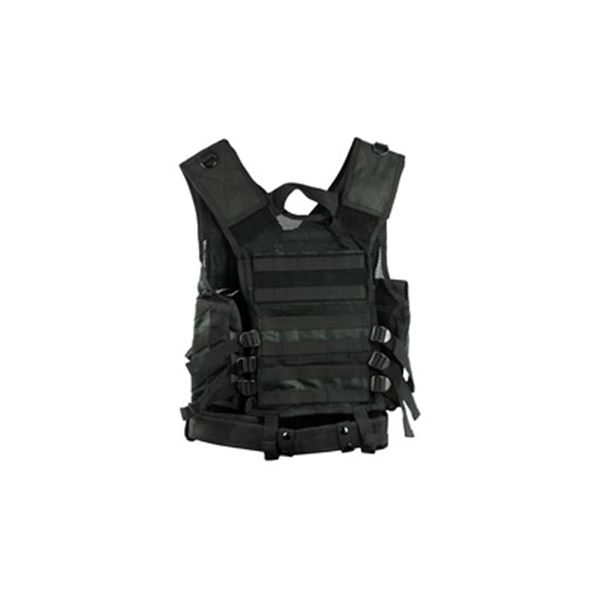 NCSTAR TACTICAL VEST MED-2XL BLK