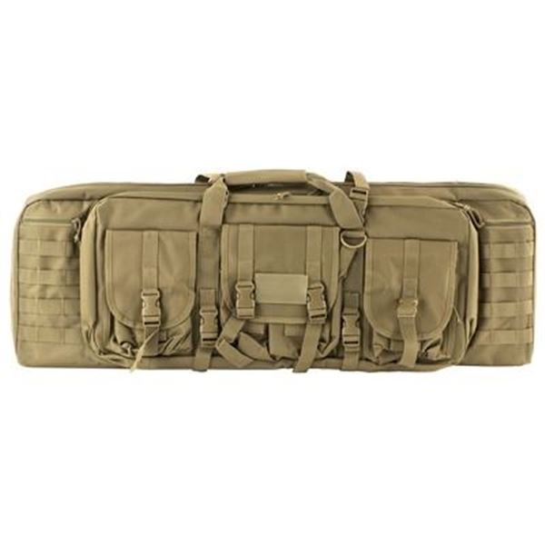 NCSTAR VISM DBL CARB CASE TAN 36"