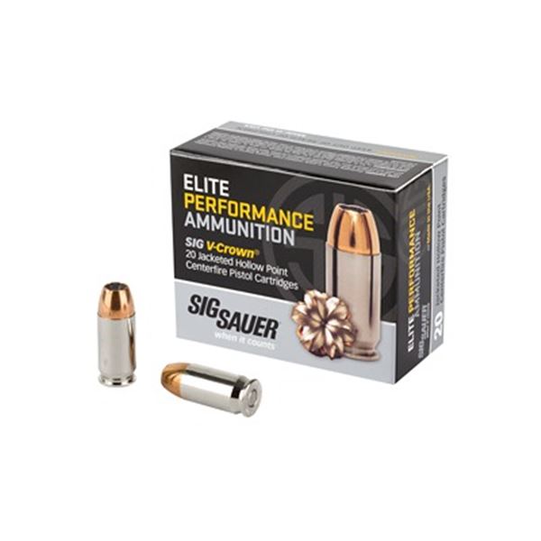 SIG AMMO 45ACP 230GR JHP - 20 Rds