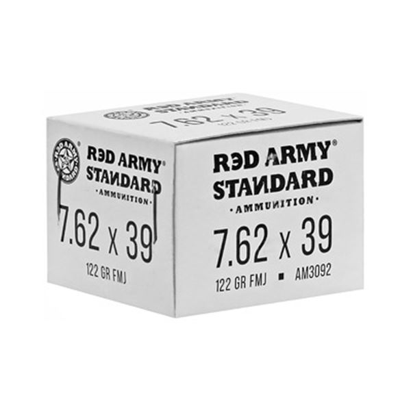 RED ARMY STD WHT 762X39 - 40 Rds