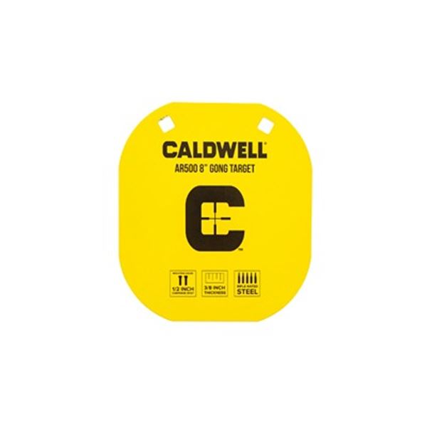 CALDWELL AR500 8" YELLOW
