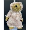 Image 2 : Secret Treasures 2001 Stuffed Bear in Nightie and Night Cap With Sleep Mat