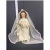 Image 1 : Made in USA #15 Bride Doll. Hard Plastic. J