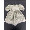 Image 2 : Lot of 2 Very Nice Doll Dresses with Lace, 12" and 13" Long