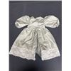 Image 3 : Lot of 2 Very Nice Doll Dresses with Lace, 12" and 13" Long