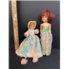 Image 2 : Lot of 3 Vintage Collectible Dolls With Vintage Composition Doll on Chair