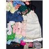 Image 2 : Large Lot of Vintage Doll Clothes, Etc.