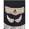 Image 2 : Lot of 3 Vintage Handmade Lace Collars