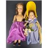 Image 2 : Lot of Vintage Small Composition Dolls Some are Early Plastic