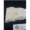 Image 2 : Very Pretty White Chantilly Lace with Scalloped Edge Approx. 9 Yards and 3" Wide