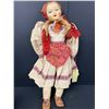 Image 2 : Lot of 2 Vintage Collectible Dolls Including Yugoslavian National Costume Doll Late 1950s