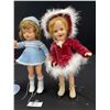 Image 2 : Lot of 3 Vintage Collectible Dolls - Winter Theme Including a Barbara Ann Scott Doll