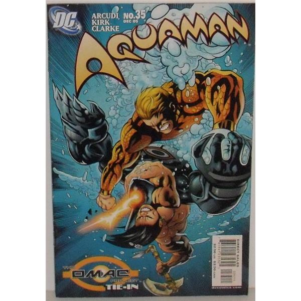 Aquaman DC Comics #35 Dec 05 Printed in Canada - bande dessinnée anglaise imprimée au Canada