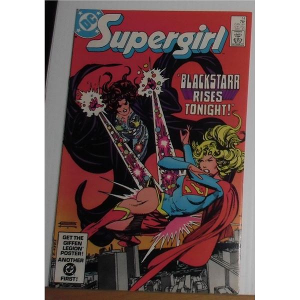 RARE Near mint or mint DC comics Supergirl Vol 2 #14 1983 - bande desssinée presque neuve ou neuve