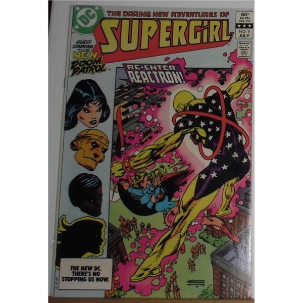 Rare near mint or mint rare DC Supergirl Vol 2 #9 1983 - rare bande dessinée presque neuve ou neuve