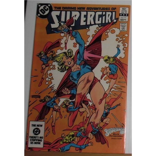 Rare near mint or mint rare DC Supergirl Vol 2 #11 1983 - rare bande dessinée presque neuve ou neuve