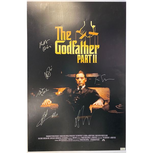 Autograph Godfather Part 2 Al Pacino Poster