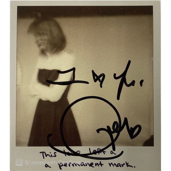 Autograph Signed Taylor Swift 1989 Photo Card