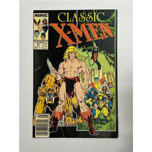 Xmen Atom  X MARVEL Vintage Comic Book