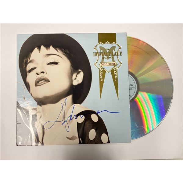 Autograph Signed Madonna Immaculate Vinyl