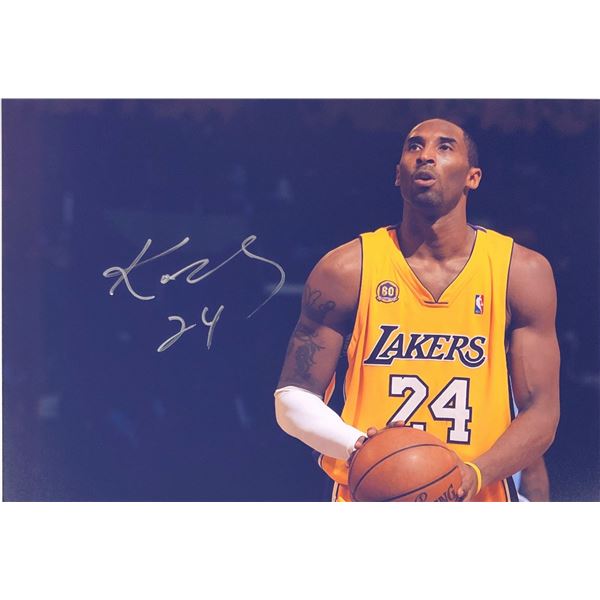 Kobe Bryant  Autograph Signed Photo