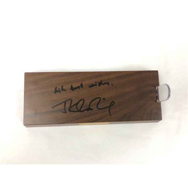 JK Rowling Autograph  Autograph Signed Harry Potter Nimbus